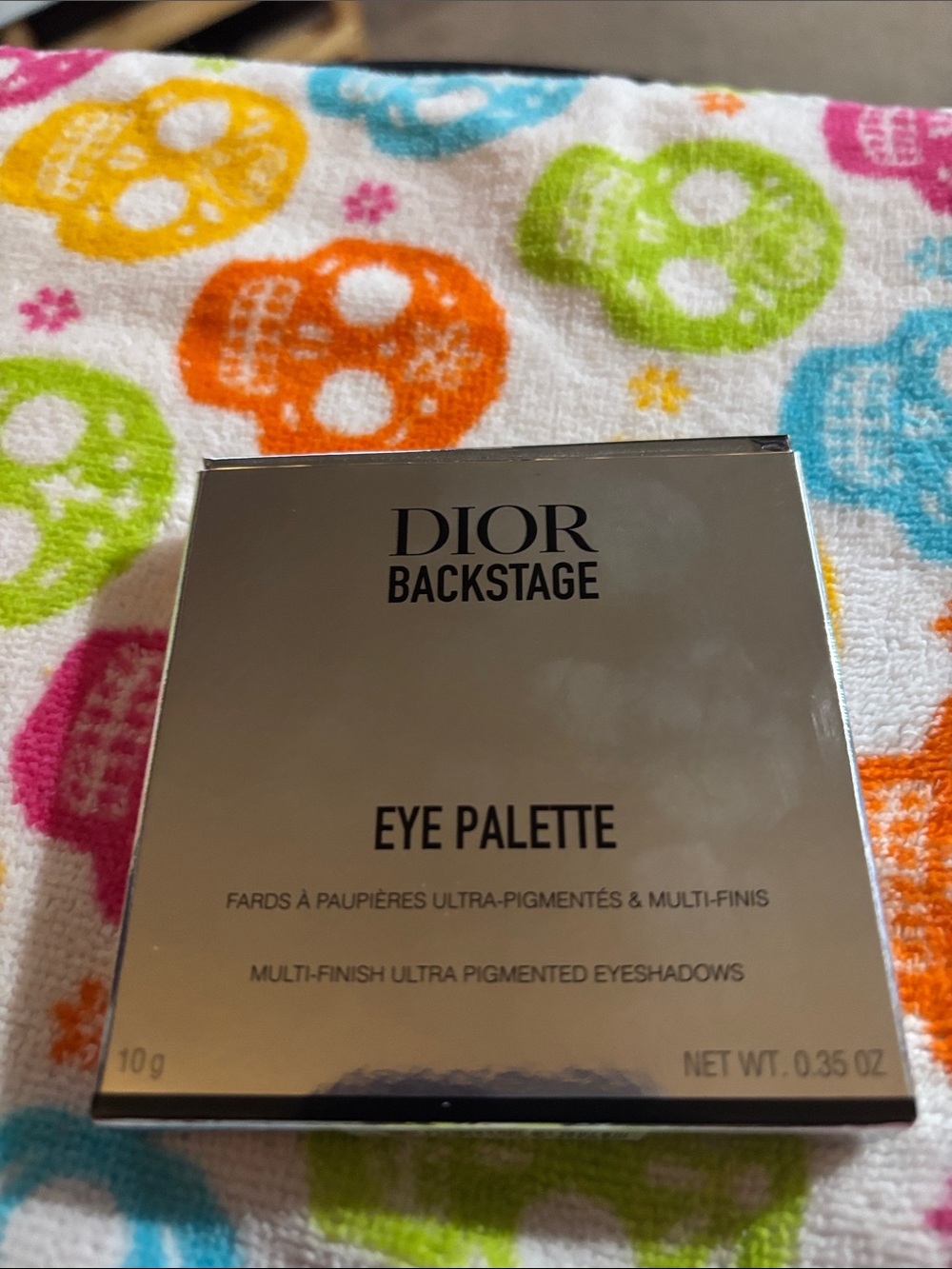 Dior Backstage Eye Palette - Silver Mirror Case